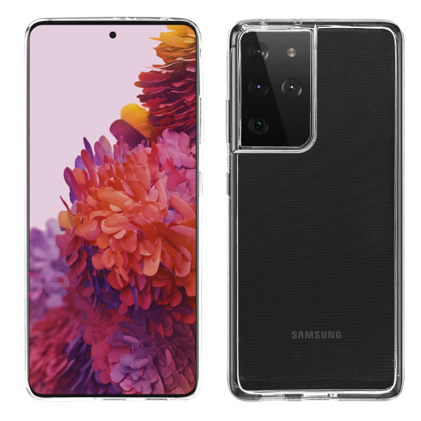 Krusell Essentials SoftCover Samsung Galaxy S21 Ultra transparent Mobiili ümbrised
