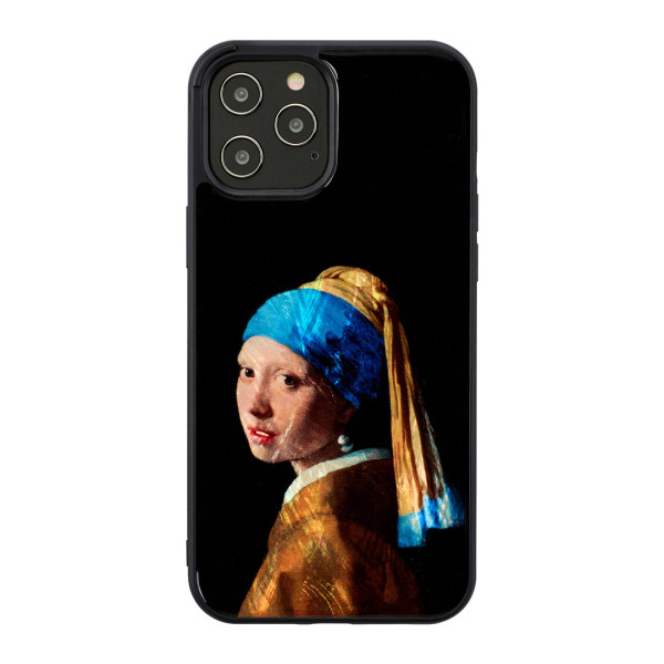 iKins case for Apple iPhone 12/12 Pro girl with a pearl earring Mobiili ümbrised