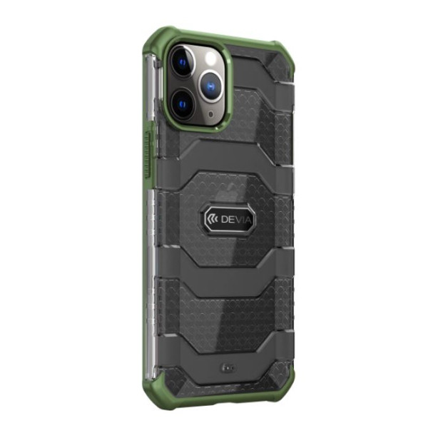 Devia Vanguard shockproof case iPhone 12 Pro Max green Mobiili ümbrised