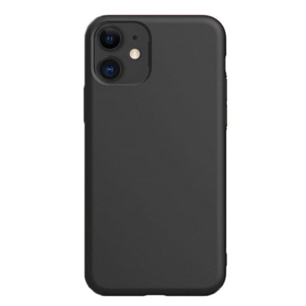 Devia Nature Series Silicone Case iPhone 12 mini black Mobiili ümbrised