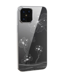 Devia Crystal Flora case iPhone 12/12 Pro silvery