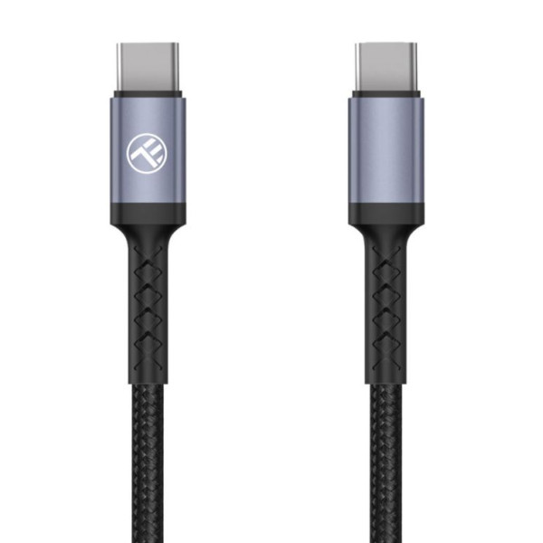 Tellur Type-C To Type-C cable 3A, 60W, 1m black Muu