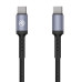 Tellur Type-C To Type-C cable 3A, 60W, 1m black Muu