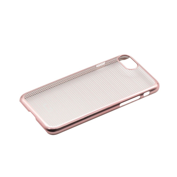 Tellur Cover Hard Case for iPhone 7 Horizontal Stripes rose Mobiili ümbrised