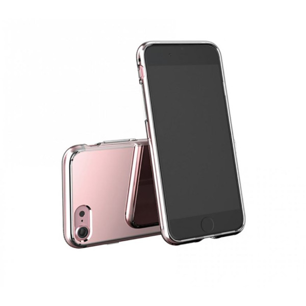 Tellur Cover Premium Mirror Shield for iPhone 7 pink Mobiili ümbrised