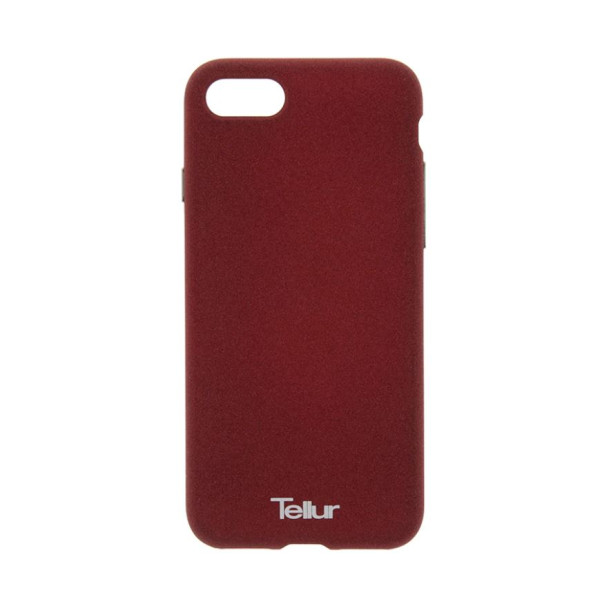 Tellur Cover Premium Pebble Touch Fusion for iPhone 7 burgundy Mobiili ümbrised