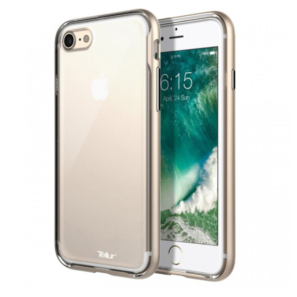 Tellur Cover Premium Protector Fusion for iPhone 7 gold Mobiili ümbrised