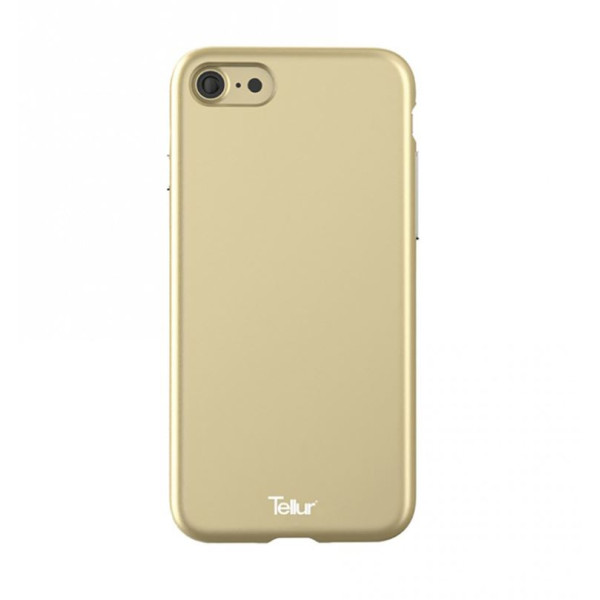 Tellur Cover Premium Soft Solid Fusion for iPhone 7 gold Mobiili ümbrised