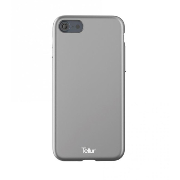 Tellur Cover Premium Soft Solid Fusion for iPhone 7 silver Mobiili ümbrised