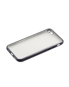 Tellur Cover Silicone for iPhone 7 black edges