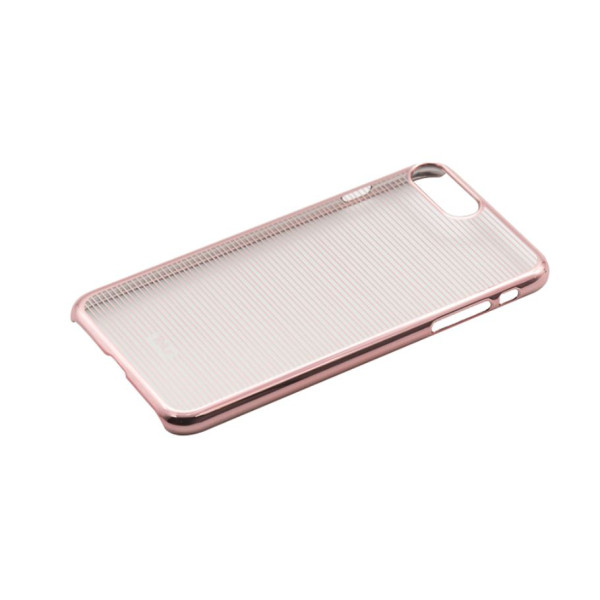 Tellur Cover Hard Case for iPhone 7 Plus Horizontal Stripes rose Mobiili ümbrised