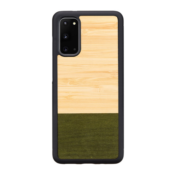 MAN&WOOD case for Galaxy S20 bamboo forest black Mobiili ümbrised