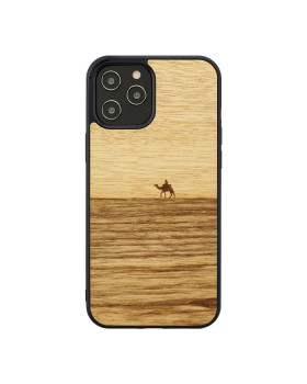 MAN&WOOD case for iPhone 12 Pro Max terra black
