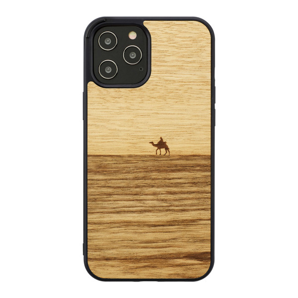 MAN&WOOD case for iPhone 12 Pro Max terra black Mobiili ümbrised