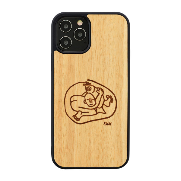 MAN&WOOD case for iPhone 12 Pro Max child with fish Mobiili ümbrised
