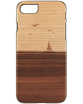 MAN&WOOD case for iPhone 7/8 mare black
