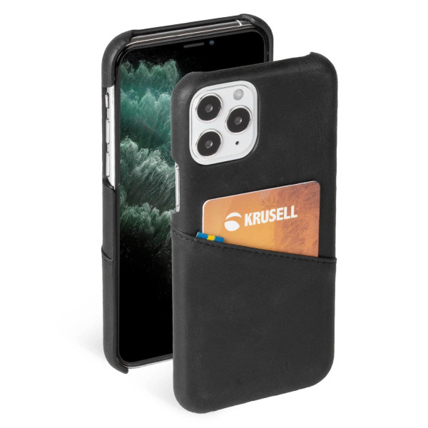 Krusell Sunne CardCover Apple iPhone 12 mini vintage black (62155) Mobiili ümbrised