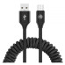 Tellur Data cable Extendable USB to Micro USB 2A 1.8m black Muu