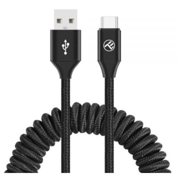 Tellur Data cable Extendable USB to Type-C 3A 1.8m black Muu