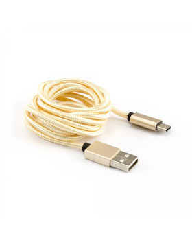 Sbox USB-TYPEC-15G USB->Type C M/M 1.5m Fruity Gold