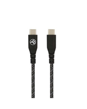 Tellur Green Data cable Type-C to Type-C 3A PD60W 1m nylon black