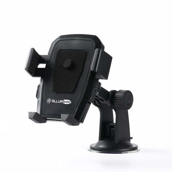 Tellur Basic MCH5 Car phone holder for windshield black Autohoidikud