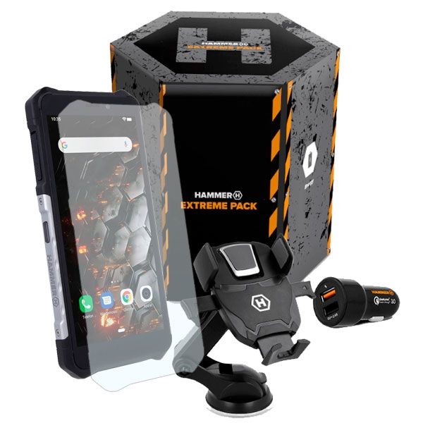 MyPhone Hammer Iron 3 LTE Dual silver Extreme Pack Mobiiltelefonid