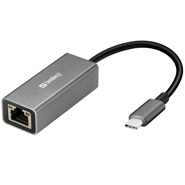 Sandberg 136-04 USB-C Gigabit Network Adapter Arvuti komponendid