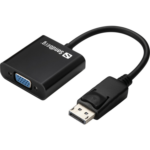 Sandberg 508-43 Adapter DisplayPort>VGA Arvuti komponendid