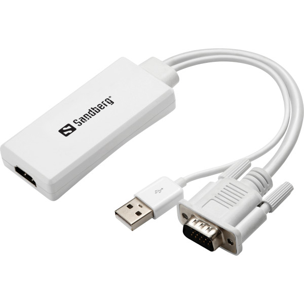 Sandberg 508-78 VGA+Audio to HDMI Converter Arvuti komponendid