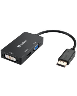 Sandberg 509-11 Adapter DP>HDMI+DVI+VGA