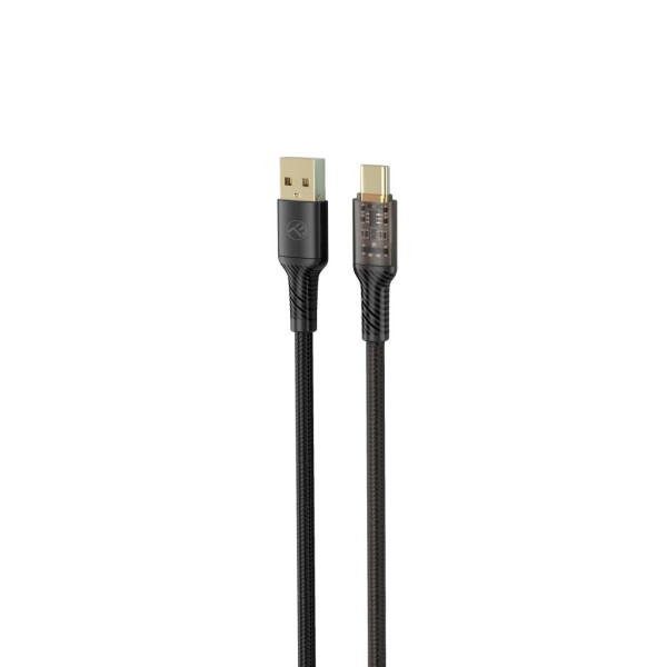 Tellur Data Cable USB to Type-C 3A 100cm Black Muu