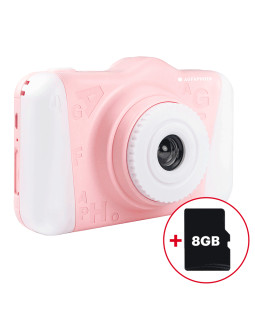 AGFA Realikids Cam 2 Pink + 8GB SD Card