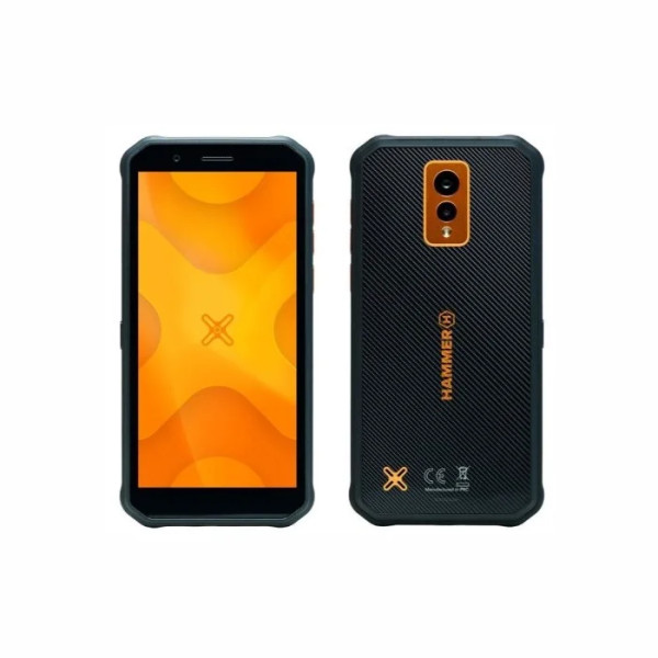 MyPhone Hammer Energy X Dual black/orange Mobiiltelefonid