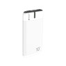 Tracer 47515 EnerGo 10000mAh Power Bank white/black
