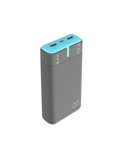 Tracer 47517 EnerGen 20000mAh Power Bank gray/blue