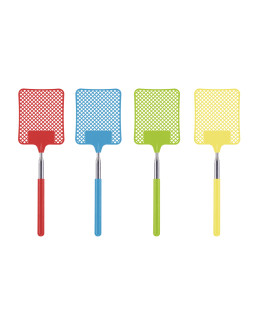 Beper C206UTI020 Telescopic Fly Swatter Paddle