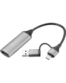 Sandberg 136-70 HDMI Capture Link to USB-C/A
