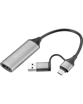 Sandberg 136-70 HDMI Capture Link to USB-C/A
