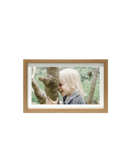 Kodak 15.6 Digital Photo Frame Wi-F- Enabled Wood