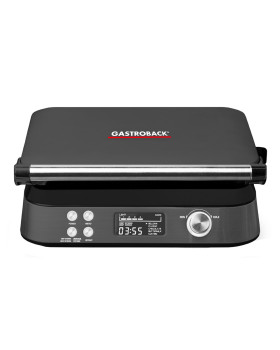 Gastroback 42449 Waffle Maker Advanced Control Black Edition