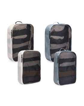 Thule 5580 Family Packing Cube Set pond gray/white