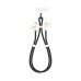 Sbox LANYARD BLACK Type-C -Type-C 1.5m Black
