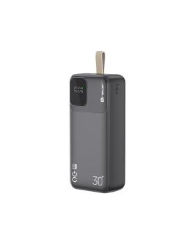Tracer 47824 Prime-V3 30000mAh QC22.5W+PD20W Power Bank, Black