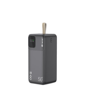 Tracer 47825 Prime-V5 50000mAh QC22.5W+PD20W Power Bank, Black