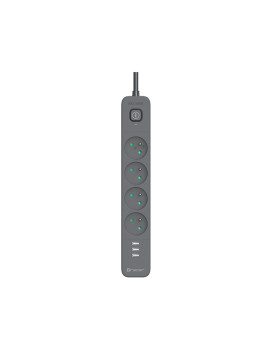 Tracer 47685 Power Line+ 5m (4 sockets +3x USB A)