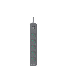 Tracer 47813 Super Line+ Graphite 1.5m (5 outlets )