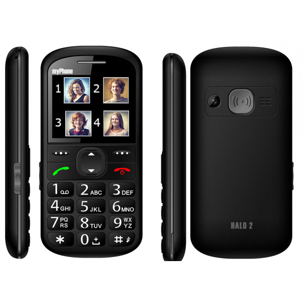 MyPhone HALO 2 Black Mobiiltelefonid