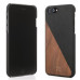 Woodcessories EcoSplit Wooden+Leather iPhone 7+ / 8+  Walnut/black eco249 Mobiili ümbrised