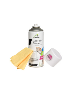 Tracer 42106 LCD Foam Cleaner + Microfiber Cloth 400ml-foto2